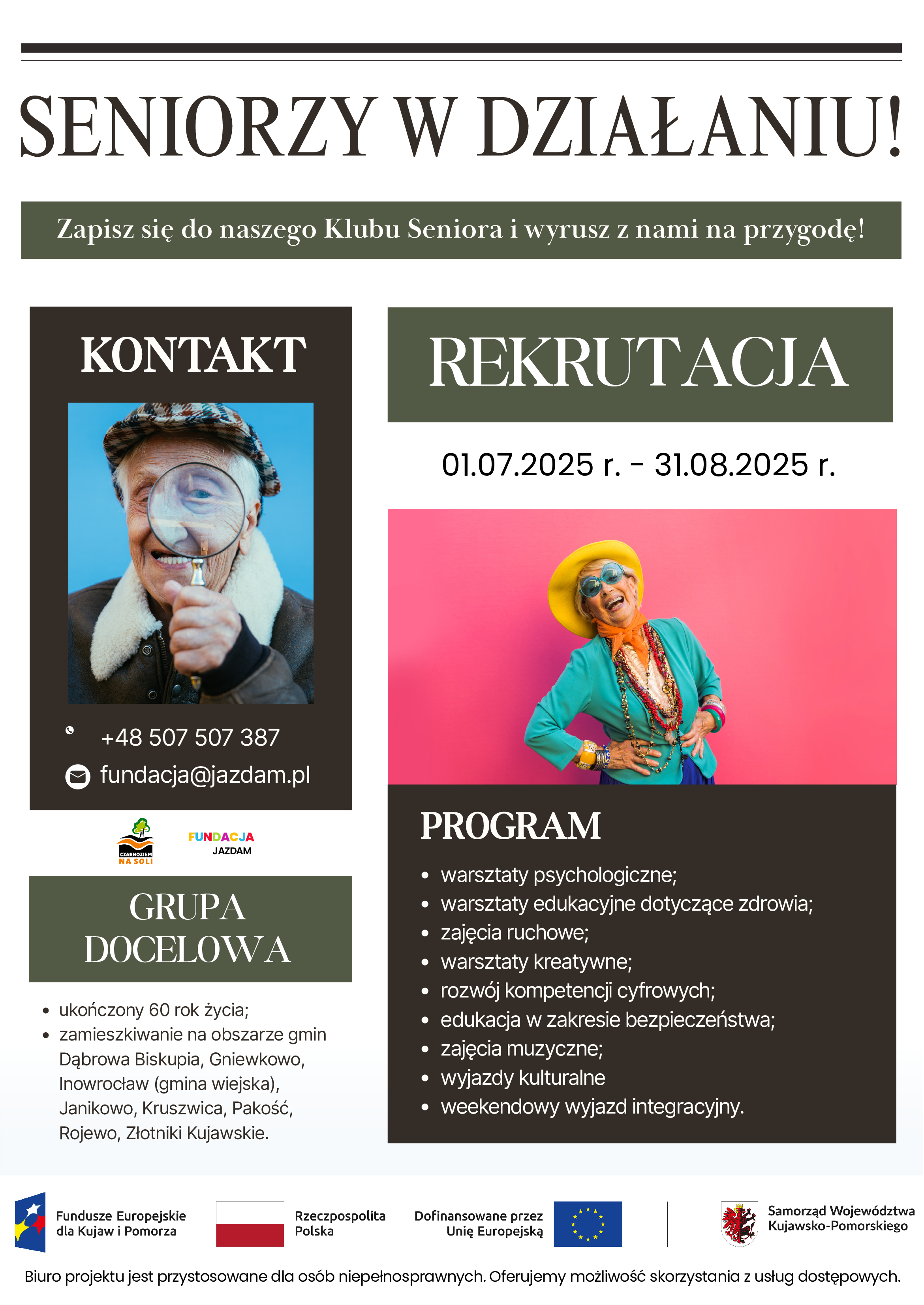 Wydłużamy rekrutację do projektu pn. 