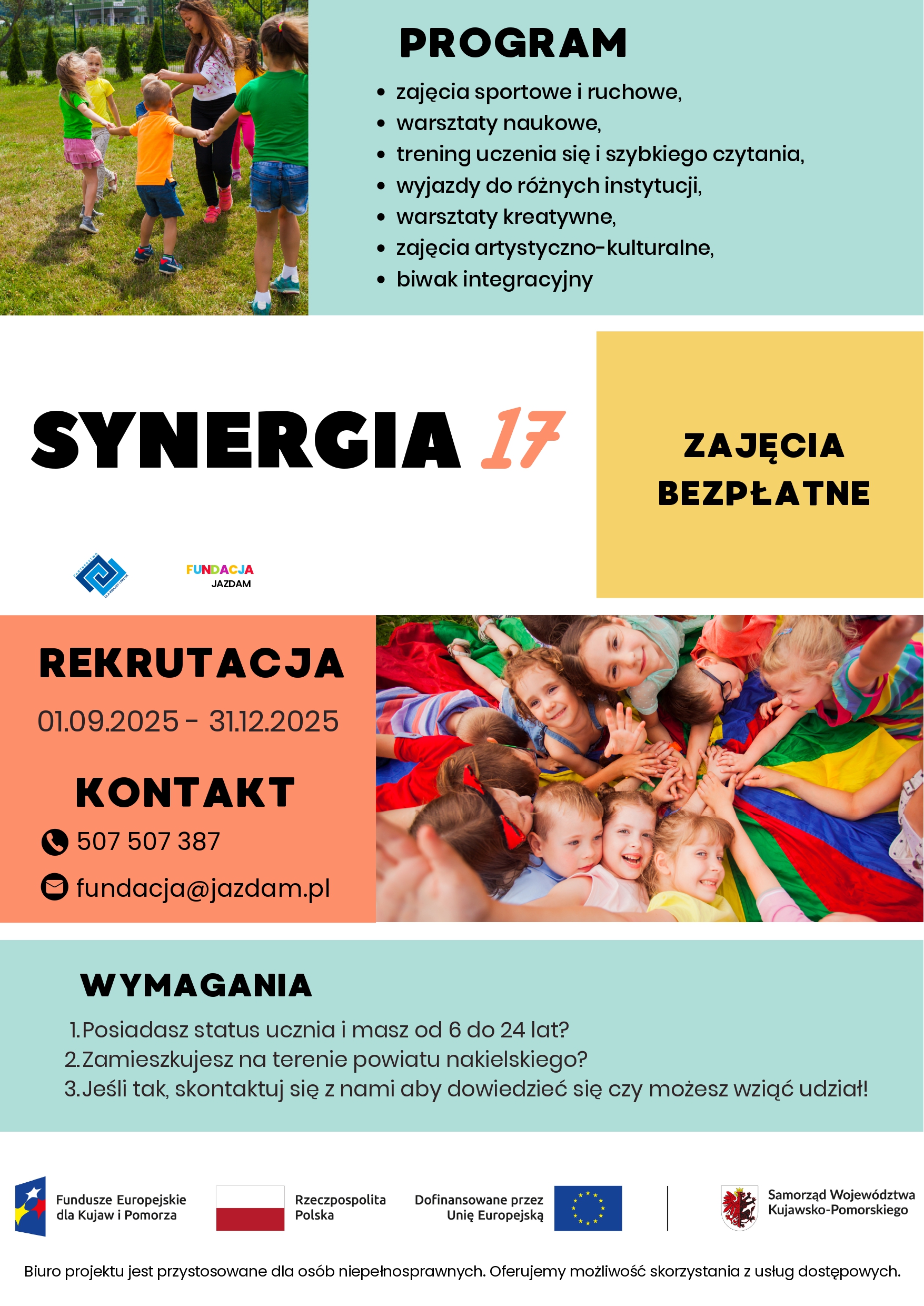 Wydłużamy rekrutację do projektu pt. 